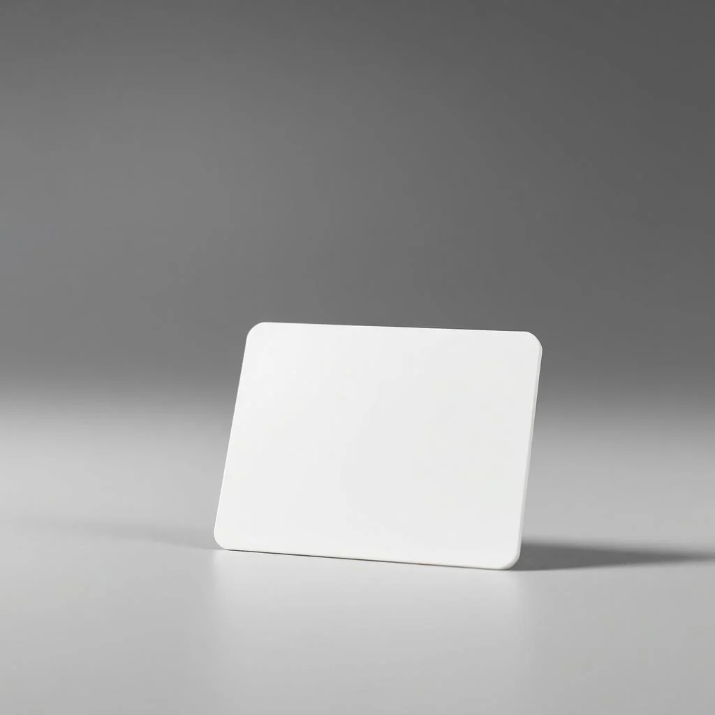 Cartão branco 13.56MHz NFC RFID MIFARE padrão ISO